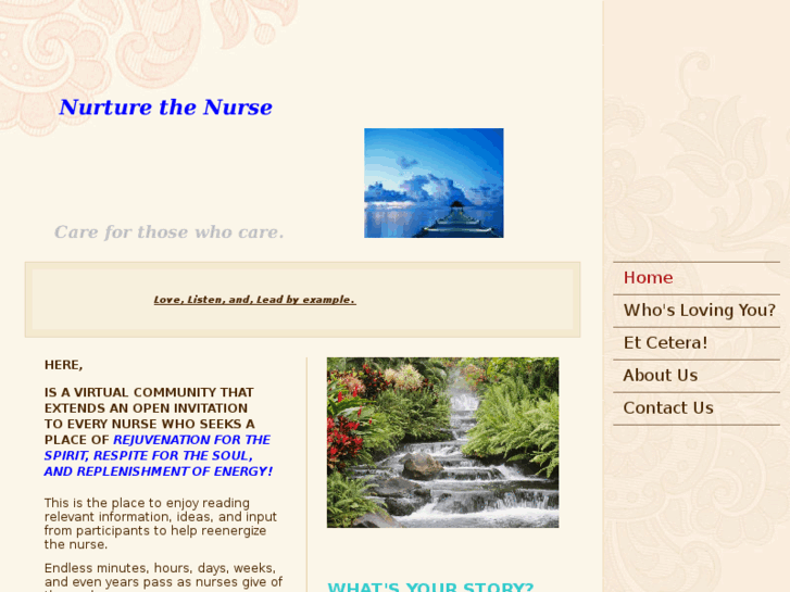 www.nurturethenurse.com