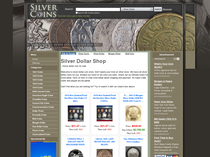 www.silverdollarcoinshop.com