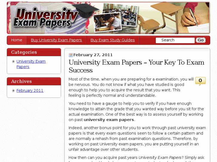 www.universityexampapers.com