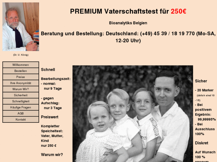 www.vaterschaftstest.be