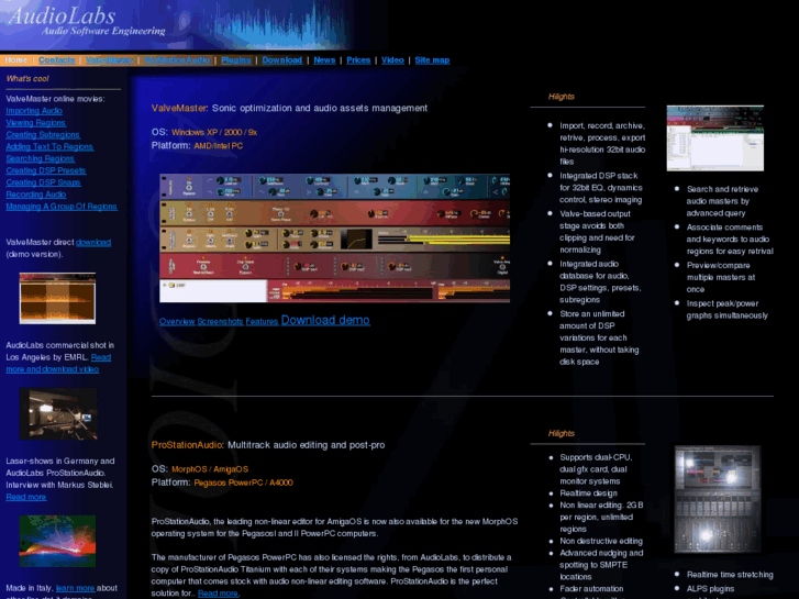 www.audiolabs.it