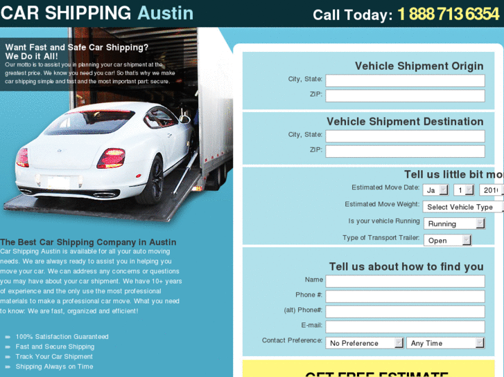 www.carshippingaustin.com