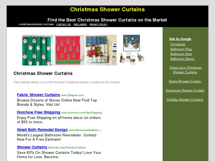 www.christmasshowercurtains.org