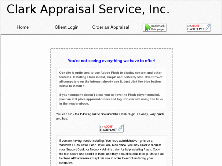 www.clarkappraisalserviceinc.com