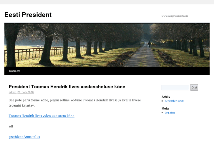 www.eestipresident.com