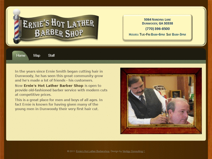 www.ernieshotlatherbarbershop.com