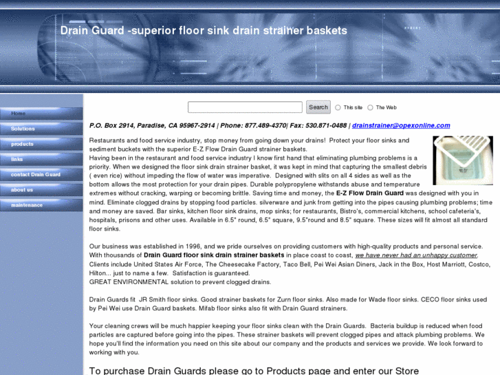 www.ezdrainstrainer.com