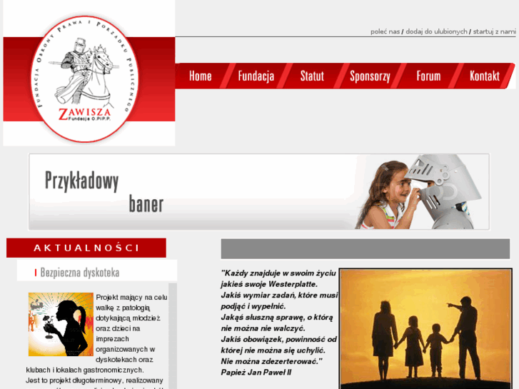 www.fundacjazawisza.pl