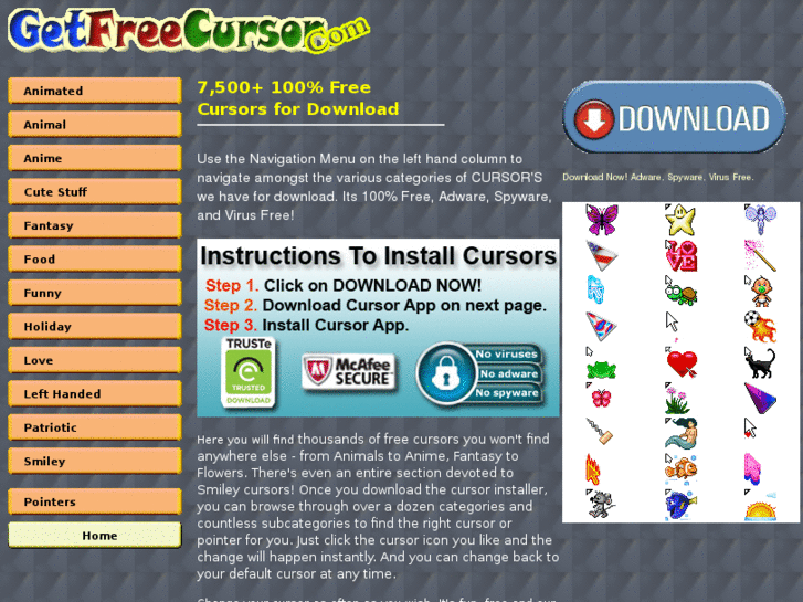 www.getfreecursor.com