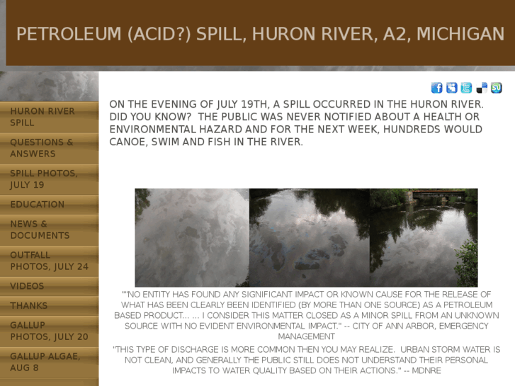 www.huronriverspill.com