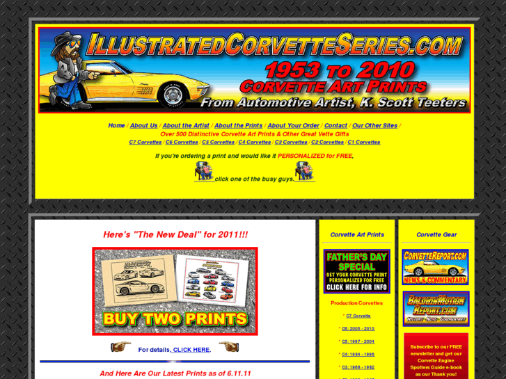 www.illustratedcorvetteseries.com