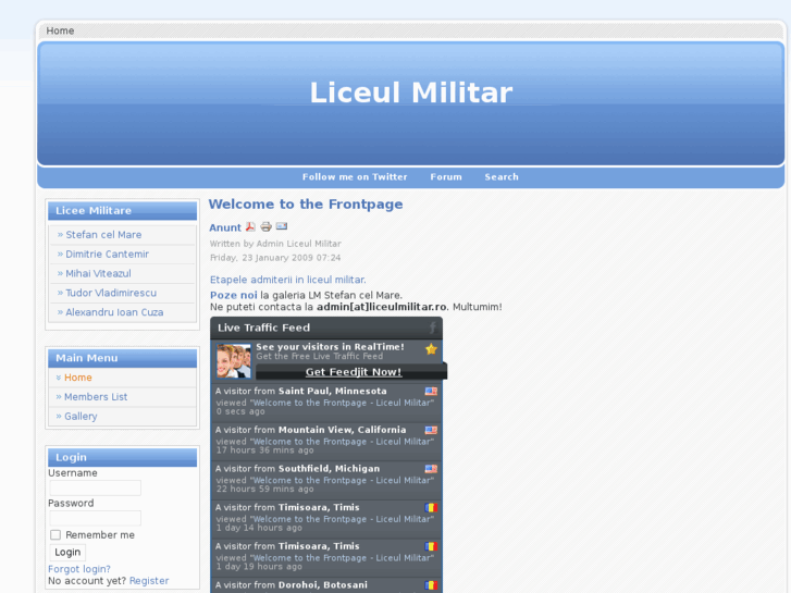 www.liceulmilitar.ro