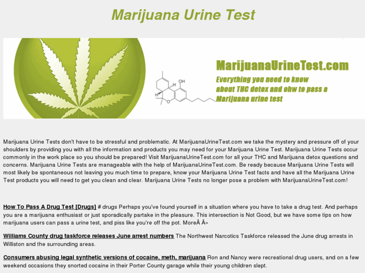 www.marijuanaurinetest.com