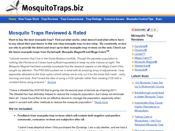 www.mosquitotraps.biz