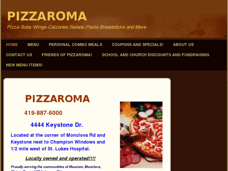 www.pizzaromastore.com