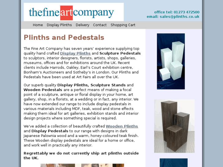 www.plinths.co.uk