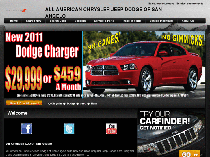 www.allamericanchryslerjeepdodgesanangelo.com