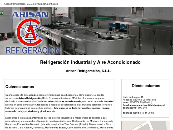 www.arisanrefrigeracion.com