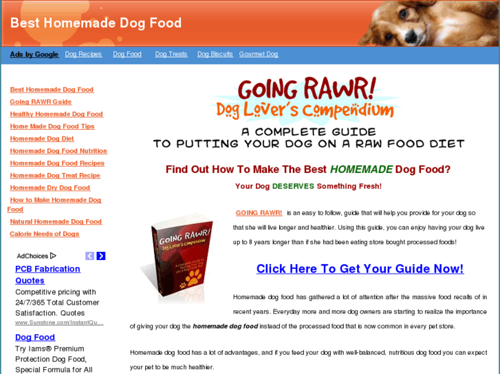 www.besthomemadedogfood.com