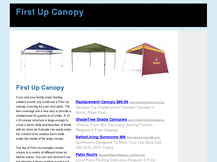 www.firstupcanopy.net