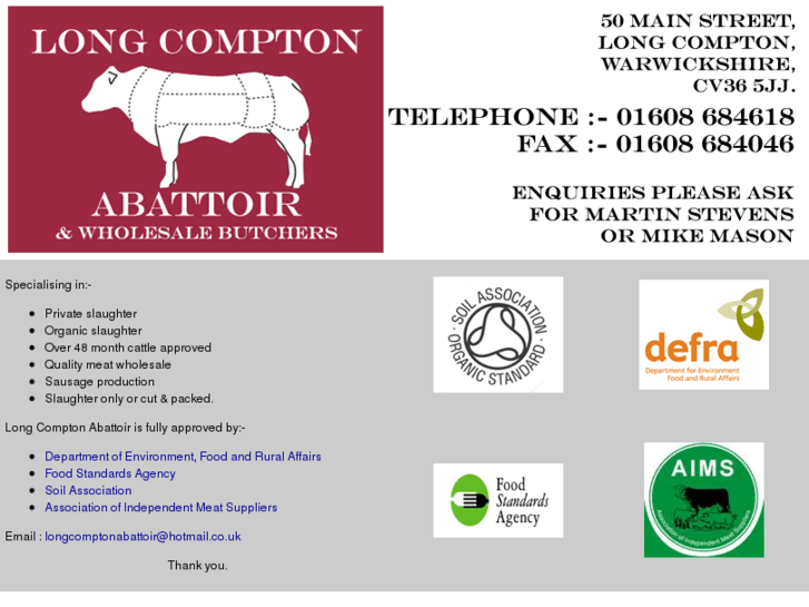 www.longcomptonabattoir.com