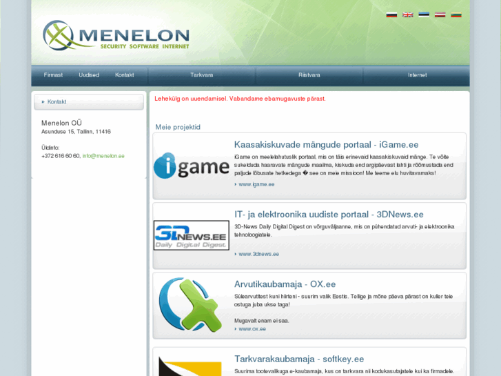 www.menelon.com