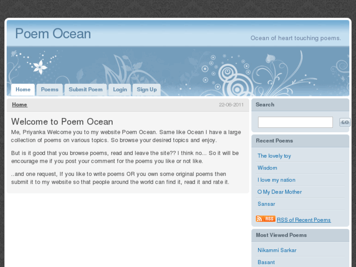 www.poemocean.com