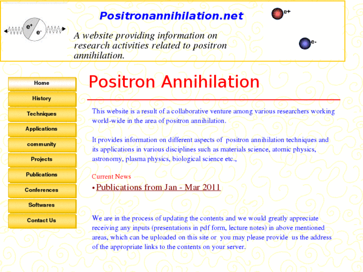 www.positronannihilation.net