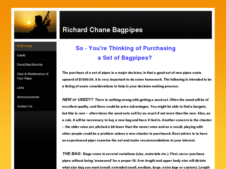 www.rchanebagpipes.com