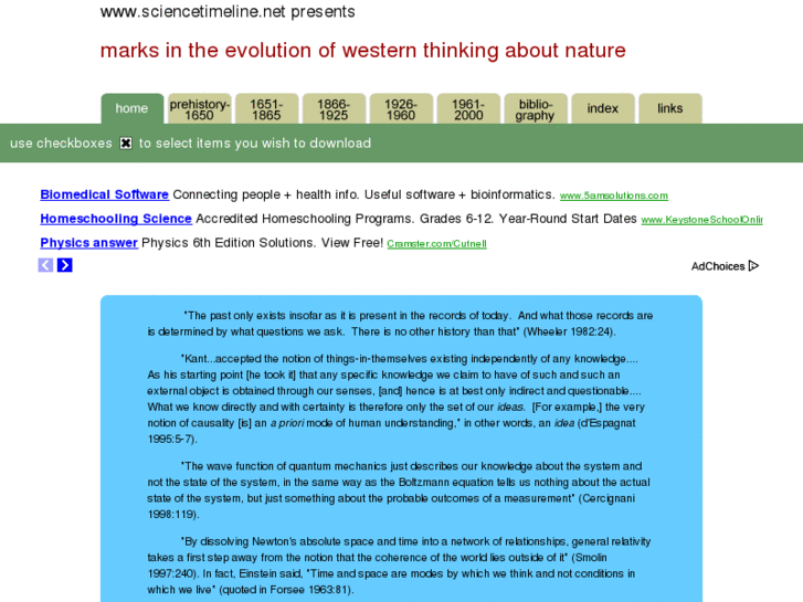 www.sciencetimeline.net