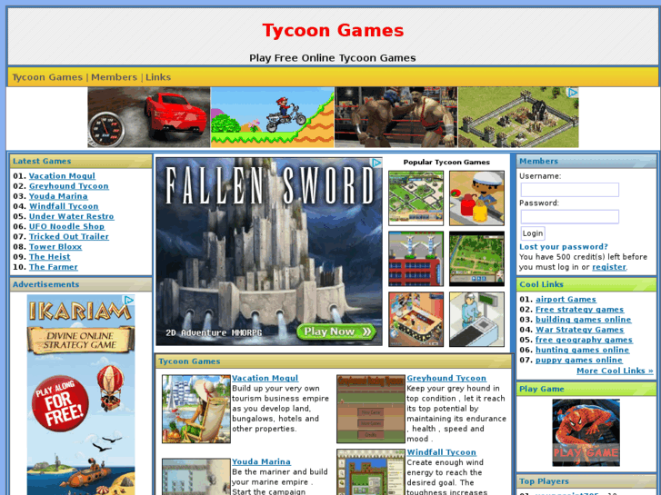 www.tycoon-games.org