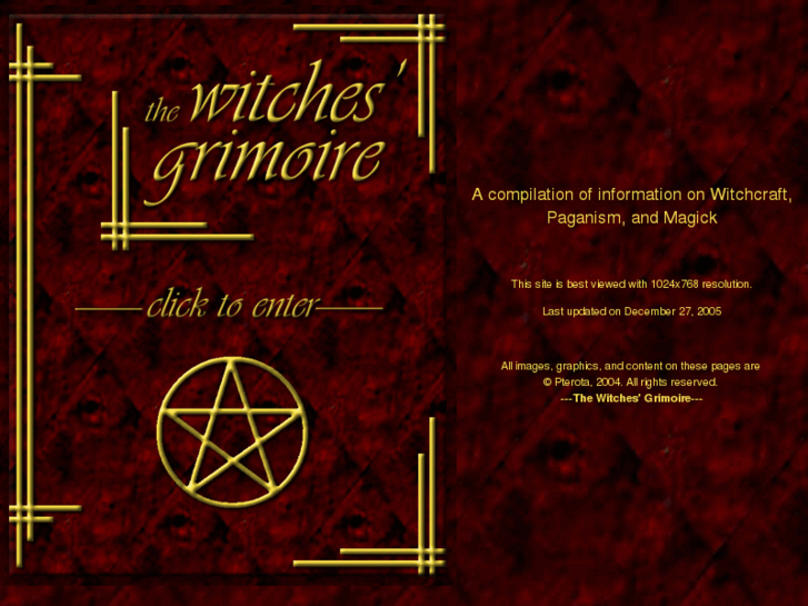 www.witchesgrimoire.com