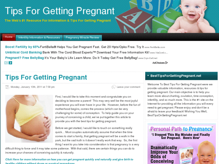www.besttipsforgettingpregnant.net