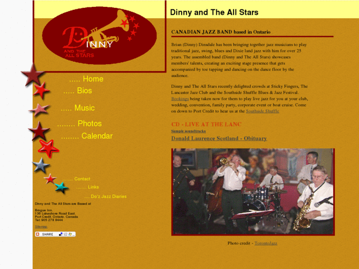 www.dinnyandtheallstars.com