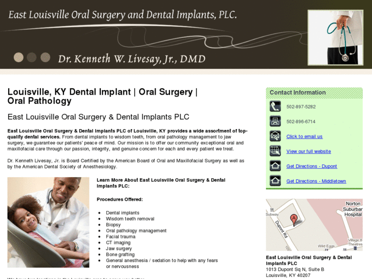 www.eastlouisvilleoralsurgeryanddental.com