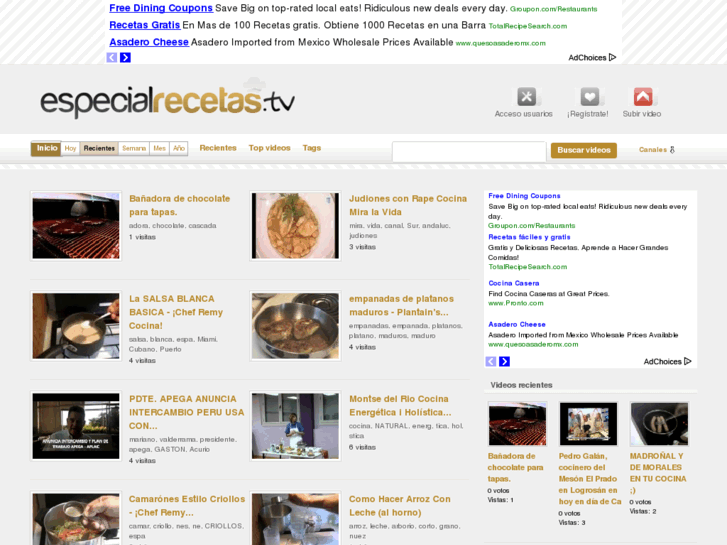 www.especialrecetas.tv