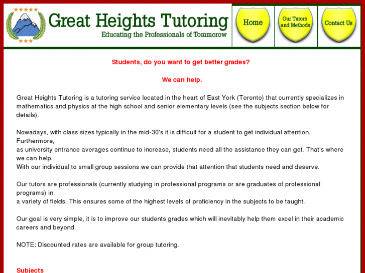 www.greatheightstutoring.com