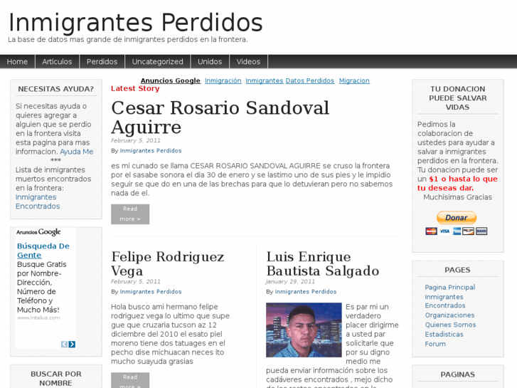 www.inmigrantesperdidos.com