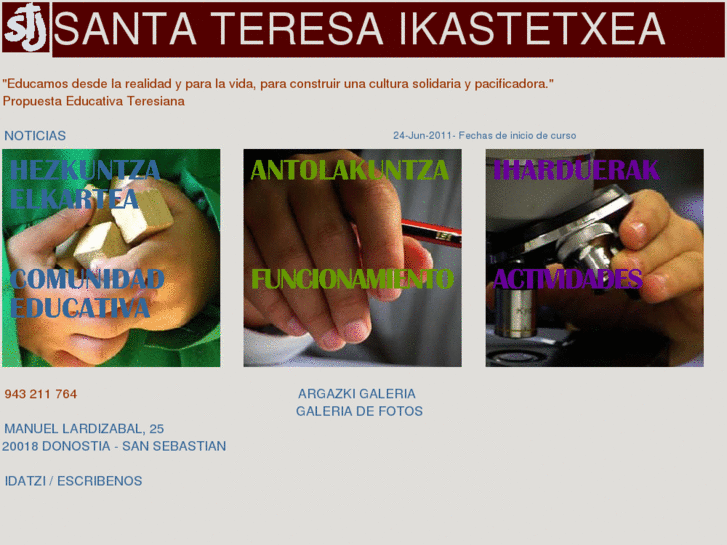 www.santateresaikastetxea.com