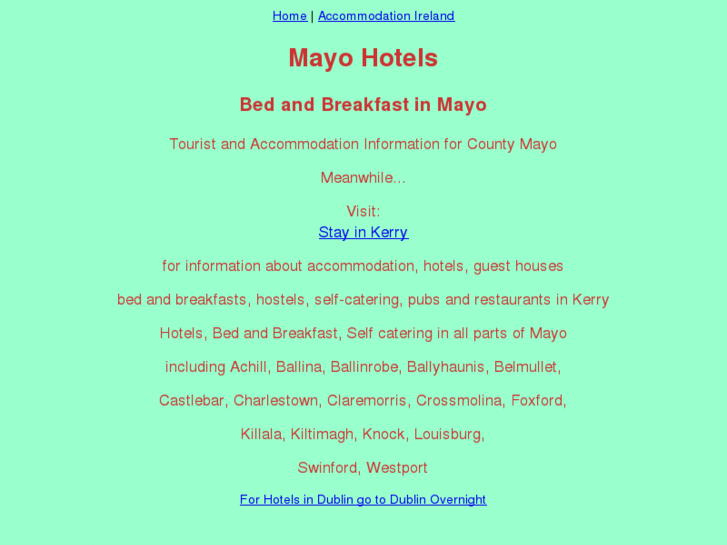 www.stayinmayo.info