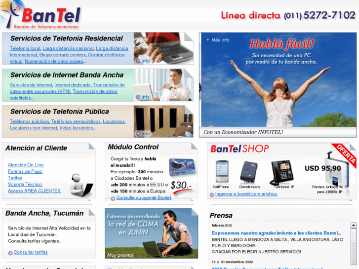 www.bantel.com.ar