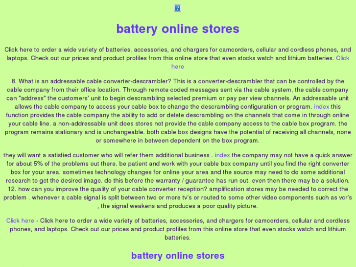 www.battery-online-stores.com