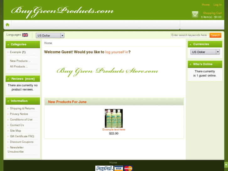 www.buygreenproductstore.com