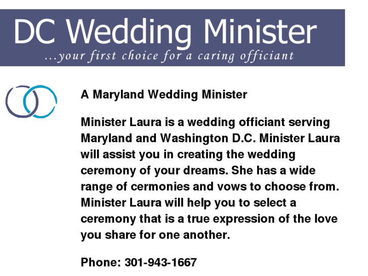 www.dcweddingminister.com