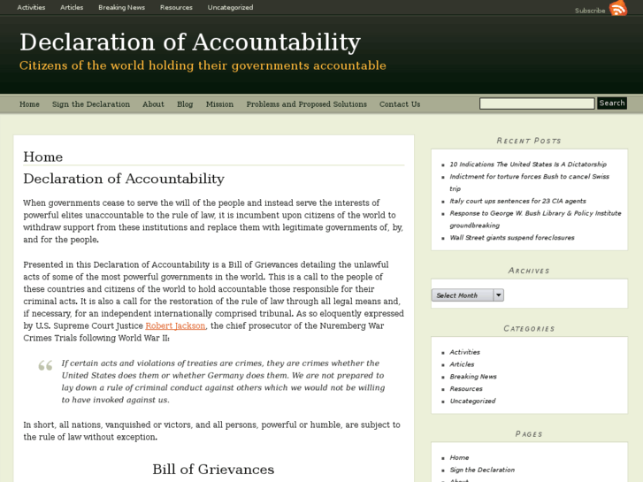 www.declarationofaccountability.com