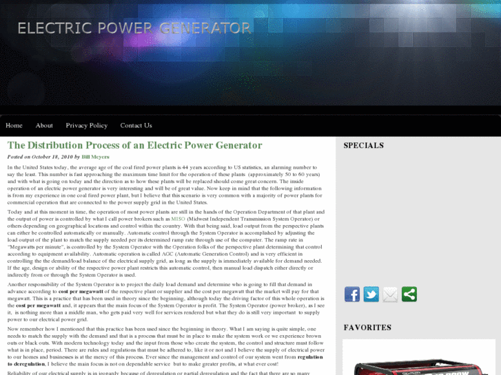 www.electricpowergenerator.net