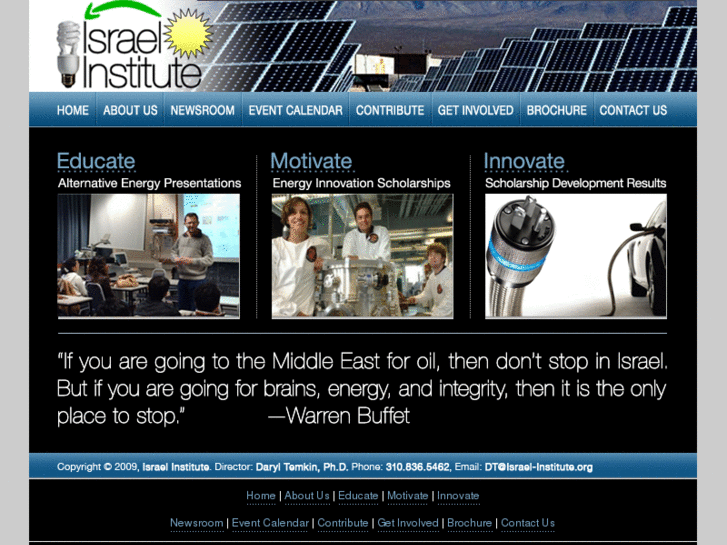 www.israel-institute.org