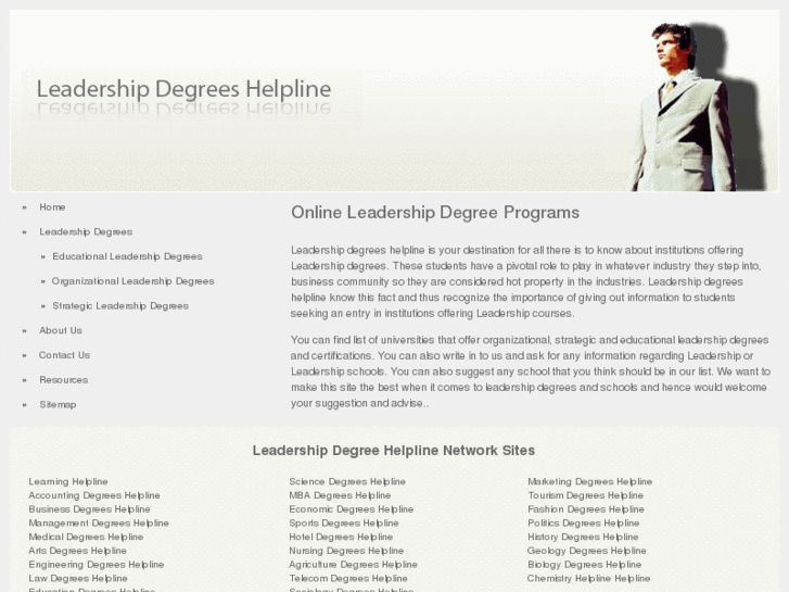 www.leadershipdegreeshelpline.com