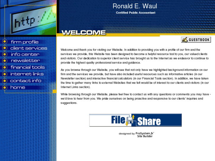 www.ronwaulcpa.com