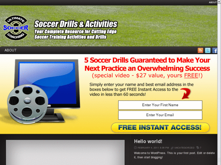 www.soccerdrillsforkids.com